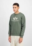 Alpha Industries Sweatshirt Basic Sweater Baumwollmischung, regular fit