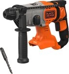 Black + Decker Akku-Bohrhammer 18V Akku-SDS-Plus-Bohrhammer, 1.2J Schlagenergie...