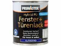 PRIMASTER Hybrid-PU Fenster- und Türenlack 750 ml weiß glänzend