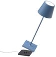 Zafferano LED Tischleuchte Poldina Pro - Kabellose, Dimmbare LED-Tischlampe aus