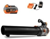 FUXTEC Akku-Laubbl&auml;ser FX-E1LB20SET1, 38m/s, inkl. Akku & Ladeger&auml;t, leise, mit