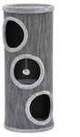 nanook Kratzbaum Kratztonne Tower grau 100 x 40 x 40 cm