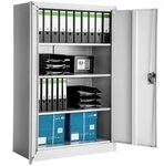 tectake Aktenschrank (Komplettset, 1-St., inkl. Schl&uuml;ssel) aus...