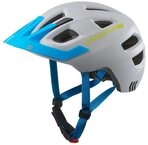 Cratoni Fahrradhelm Maxster PRO #21 matt grau/blau