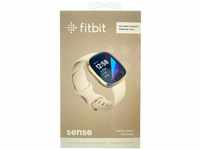 fitbit Sense Lunar - Smartwatch - white/soft gold Smartwatch