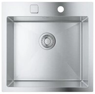 Grohe Edelstahlsp&uuml;le K800 Sp&uuml;le 60-S 51,8/56 1.0, Edelstahl, 51,8/51 cm
