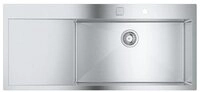 Grohe Edelstahlsp&uuml;le K1000 80-S 116/52 1.0, Edelstahl, 0/0 cm