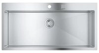 Grohe Edelstahlsp&uuml;le K800 120-S 102,4/51 1.0, Edelstahl, 102,4/51 cm