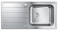 Grohe Edelstahlsp&uuml;le K500 60-S 100/50 1.0 rev, Edelstahl, 100/50 cm