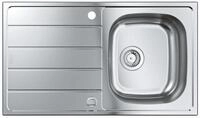 Grohe Edelstahlsp&uuml;le K200 45-S 86/50 1.0 rev, Edelstahl, 86/50 cm