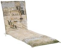 GO-DE Liegenauflage GARDOLI, B 60 x L 190 cm, Gr&uuml;n, Gartenliegeauflage,