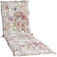 GO-DE Liegenauflage BUTTERFLY, B 60 x L 190 cm, Beige, Gartenliegen, Gartenauflage