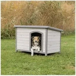 TRIXIE Hundeh&uuml;tte Hundeh&uuml;tte Classic - grau - 104 &times; 72 &times; 68 cm grau 104 &times;...