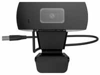 XLAYER XLayer USB Webcam Full HD 1080p Black Webcam (Full HD 1080p, Keinen)