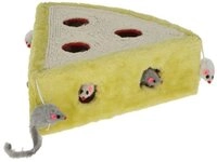 Kerbl Pl&uuml;schmaus Sisalspielzeug Cheesy 28 cm x 28 cm x 10 cm 82588, (1-tlg)