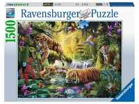 Ravensburger Puzzle Ravensburger 16005 - Idylle am Wasserloch, Puzzleteile