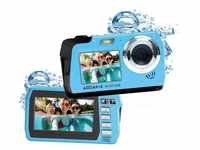 Aquapix W3048-I Edge" Iceblue Unterwasserkamera Kompaktkamera...