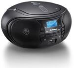 Karcher RR 5028D Boombox (DAB+, UKW (FM), tragbarer CD-Player mit DAB+ Radio,