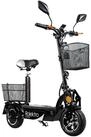 Rolektro E-Mofaroller E-Joy 20, Schwarz, 36V-12AH Blei-Gel Akku, 500 Watt, 20 km/h,