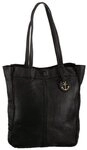 HARBOUR 2nd Shopper Elbe 1, Damen Schultertasche, Umh&auml;ngetasche mit Schmuckanh&auml;nger