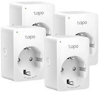 tp-link Tapo P100 Mini Smart WLAN Steckdose Smart-Home-Zubeh&ouml;r, 4er Pack,