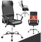 Casaria B&uuml;rostuhl, Ergonomisch Atmungsaktiv 110kg Belastbarkeit H&ouml;henverstellbar