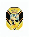 POK&Eacute;MON Sammelkarte Pokemon Tin Box Pikachu-V - Deutsche Version