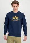 Alpha Industries Sweatshirt Basic Sweater Baumwollmischung, regular fit