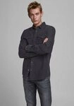 Jack & Jones Jeanshemd JJESHERIDAN im Workwear-Stil mit robuster Baumwollqualit&auml;t