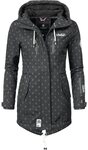 Marikoo Funktionsmantel Zimtzicke Softshell Parka mit Kapuze