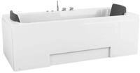TroniTechnik Whirlpool-Badewanne IOS, 170 cm x 75 cm, Whirlpoolpumpe, 1-2 Personen,