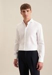seidensticker Businesshemd Schwarze Rose Slim 1/1 Kentkragen Uni
