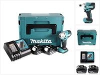 Makita Akku-Schlagschrauber DTD 156 RGJ Akku Schlagschrauber 18V 155Nm + 2x Akku