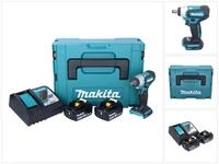 Makita Akku-Schlagschrauber DTW 181 RGJ 18 V 210 Nm 1/2" Brushless + 2x Akku...
