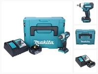 Makita Akku-Schlagschrauber DTW 181 RT1J 18 V 210 Nm 1/2" Brushless + 1x Akku...