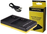 Patona Dual Schnell Ladeger&auml;t f&uuml;r Olympus PS-BLN1 Kamera-Ladeger&auml;t (500,00...