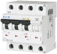 EATON Schalter Eaton 170999 FI-Schutzschalter/Leitungsschutzschalter 4polig 16 A 0