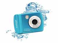 Aquapix W2024″Splash" Iceblue Unterwasserkamera Kompaktkamera...