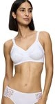 Triumph B&uuml;gelloser BH Doreen + Cotton 01 N mit zarter Lochstickerei