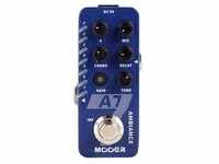 Mooer Audio Musikinstrumentenpedal, A7 Ambiance - Effektgerät für Gitarren
