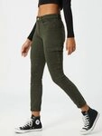 ONLY Cargohose ONLMISSOURI REG ANK CARGO PNT NOOS mit Stretchs&auml;umen