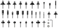 Bosch Professional Fr&auml;ser-Set Bosch Fr&auml;ser-Set 6-mm-Schaft 30-teilig