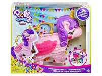 Mattel® Spielwelt Mattel GVL88 - Polly Pocket - Einhorn-Party Puppe mit...