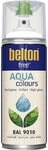 belton Spr&uuml;hlack belton free Lackspray AQUAcolours 400 ml reinwei&szlig;