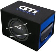 Crunch GTI 800A Aktivsubwoofer 20cm Bassreflex BASS Gehäuse Subwoofer Crunch GTI 800A Aktivsubwoofer 20cm Bassreflex BASS Gehäuse Subwoofer