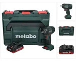metabo Akku-Schlagschrauber SSW 18 LTX 300 BL 18 V 300 Nm 1/2" Brushless + 1x...