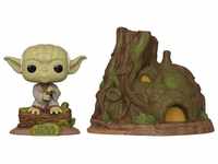 Funko Merchandise-Figur Star Wars POP! Town Vinyl Figur Yoda's Hut Empire...