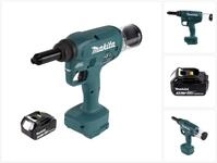 Makita Blindnietzange DRV 250 F1 Akku Blindnietsetzger&auml;t 18V 20kN Brushless +...