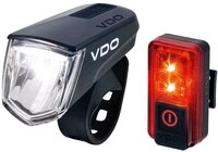 SIGMA SPORT Fahrradbeleuchtung Fahrradlampe ECO LIGHT M60 Set 4006 Brems-R&uuml;cklicht