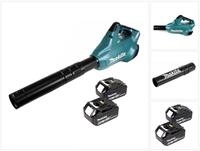 Makita Akku-Laubbl&auml;ser DUB 362 2x18 Volt Akku Laubbl&auml;ser Akku-Gebl&auml;se + 2x 6 Ah